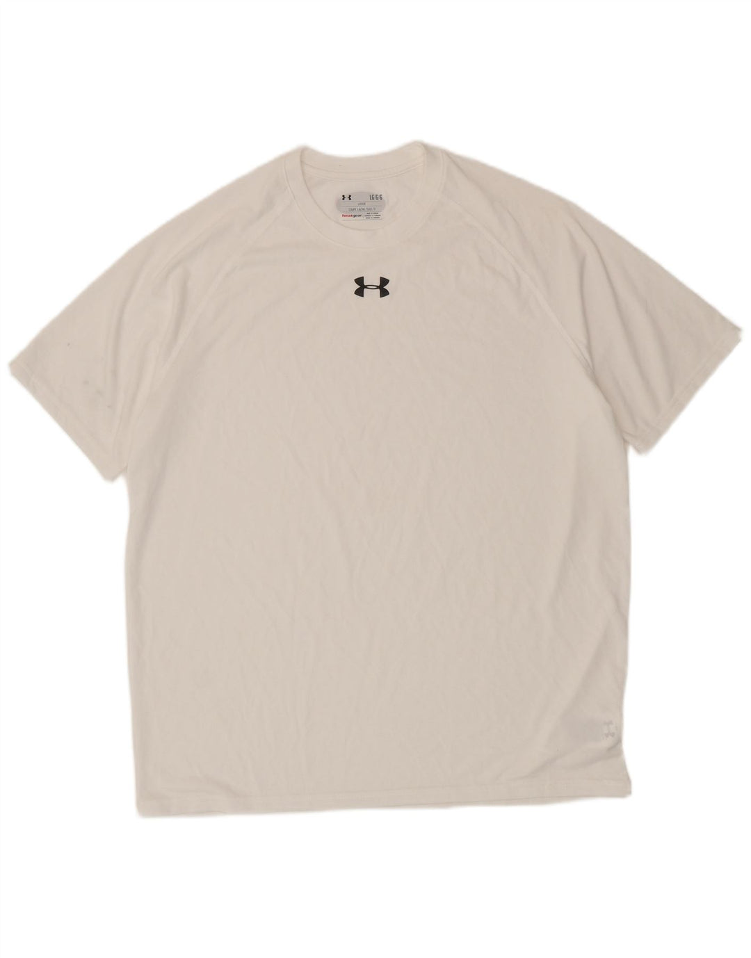 UNDER ARMOUR Muška majica Heat Gear, veliki bijeli poliester