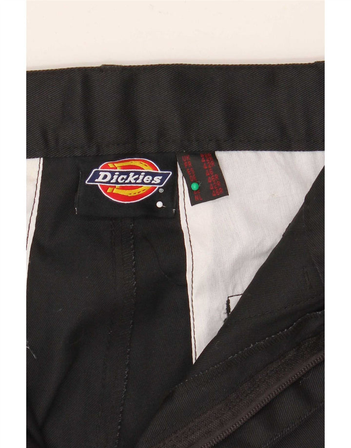 Dickies muške ravne kargo hlače W32 L31 crni poliester