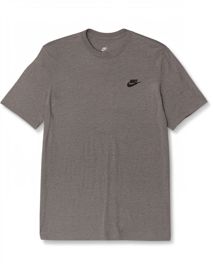 Nike muška majica kratkih rukava srednje sivi flekasti pamuk