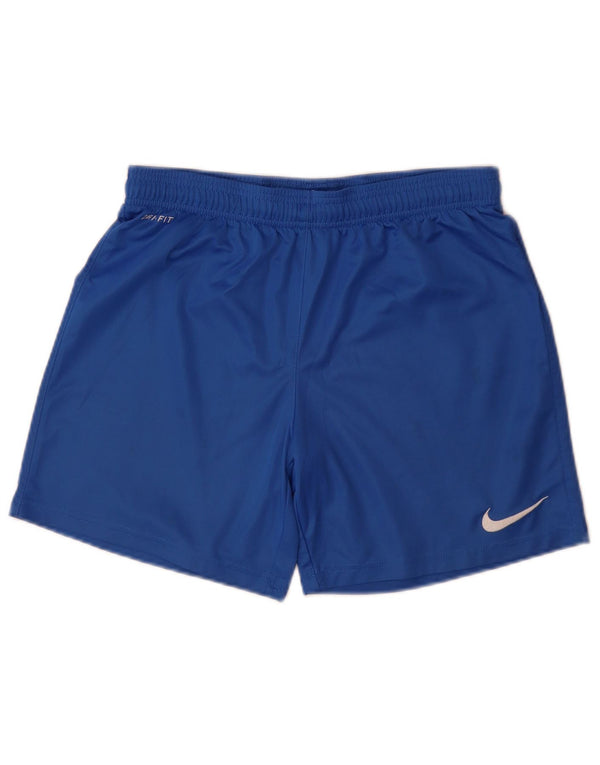 Male plave sportske kratke hlače Nike Dri Fit od poliestera