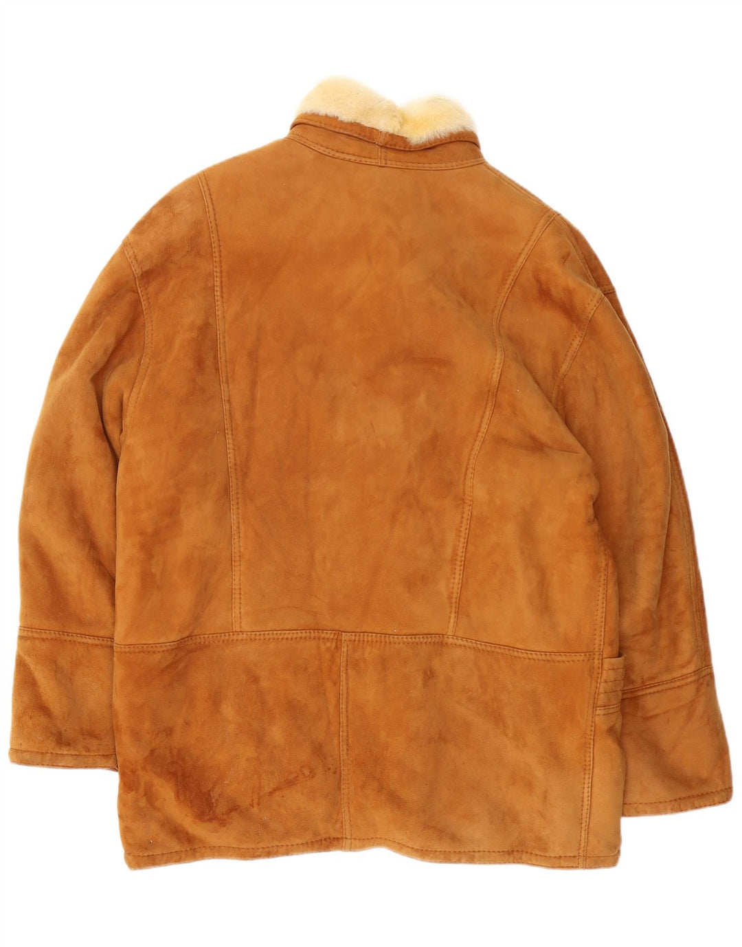 Vintage muška jakna s ovčicama IT 52 XL Smeđe ovčice