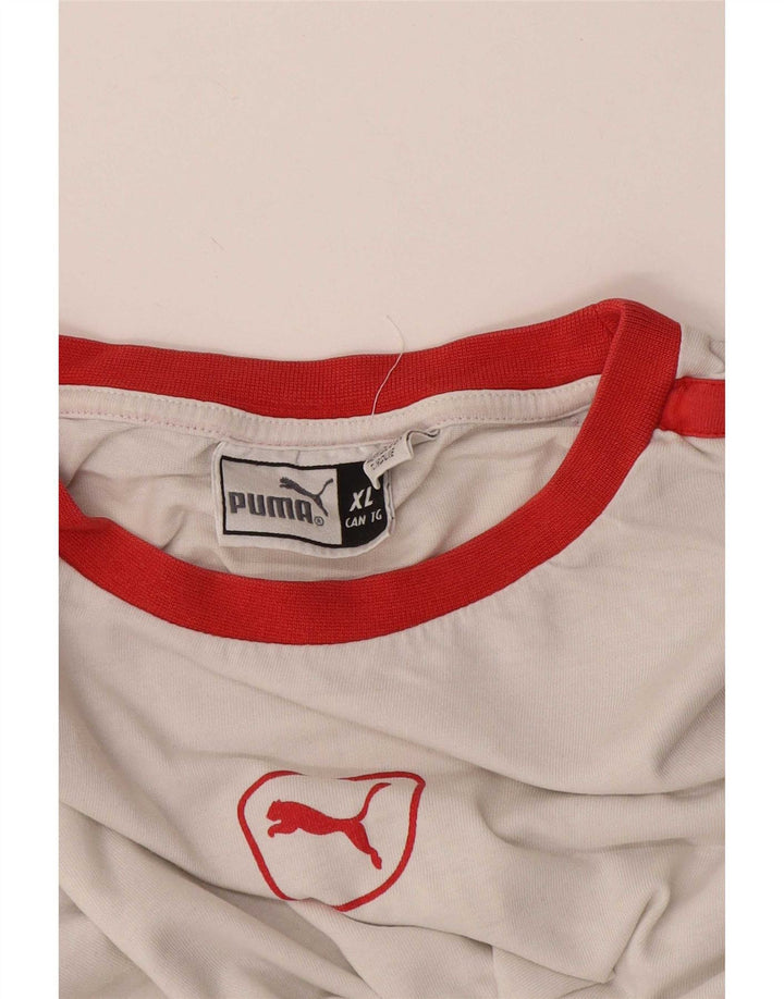Puma muška majica kratkih rukava XL bijele boje
