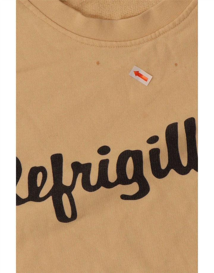 Refrigiwear muška trenirka s grafičkim motivima Srednje bež pamuk