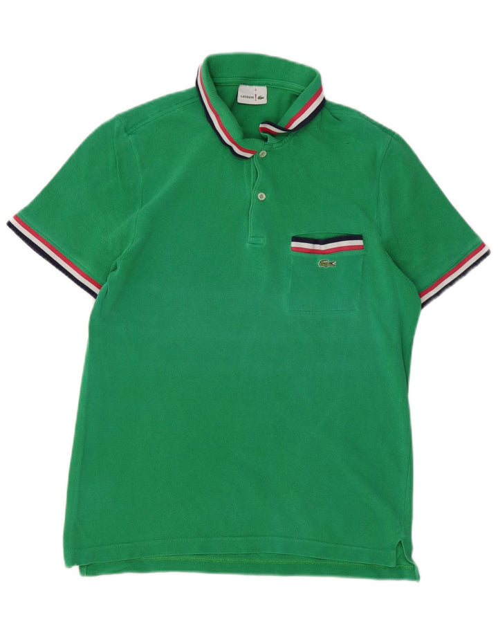 LACOSTE muška polo majica veličine 4, srednje zeleni pamuk