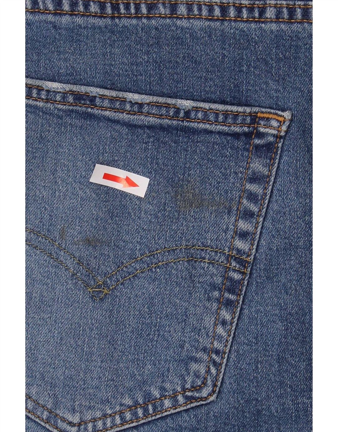 Levi's muške 514 ravne traperice W36 L30 plavi pamuk