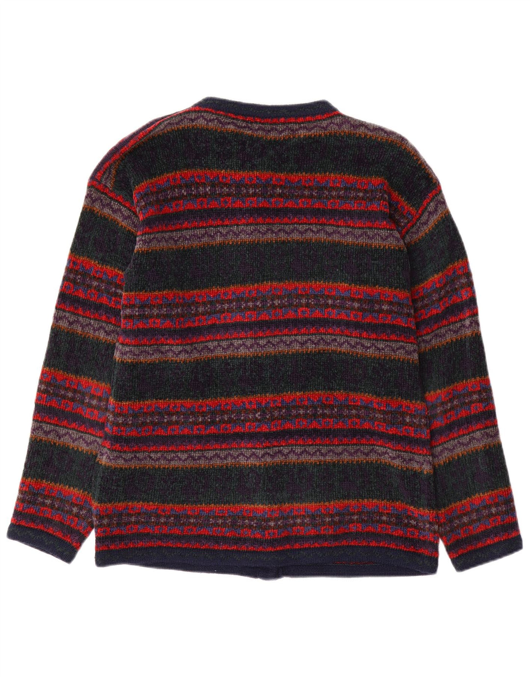 MONSOON ženski kardigan pulover UK 10 Small Multicolored Fair Isle