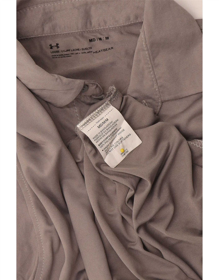 Under Armour muška polo majica Heat Gear Srednje sivi poliester