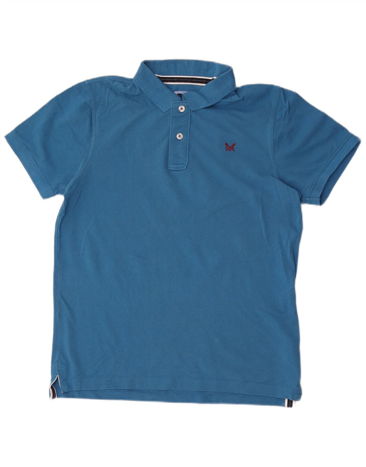 Crew Clothing Muška polo majica Srednje plavi pamuk