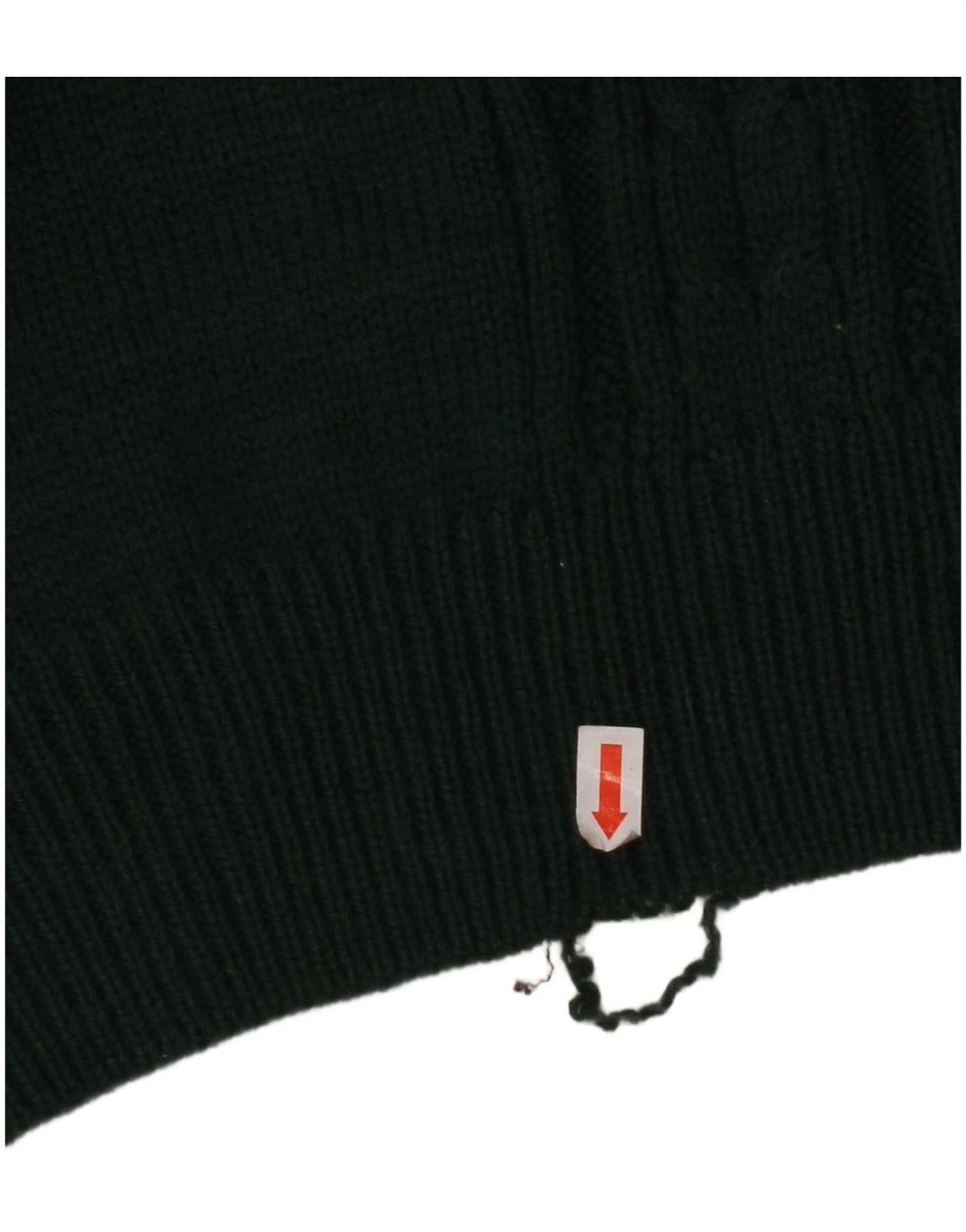 KAPPA muški džemper s polo ovratnikom srednje zelene geometrijske vune