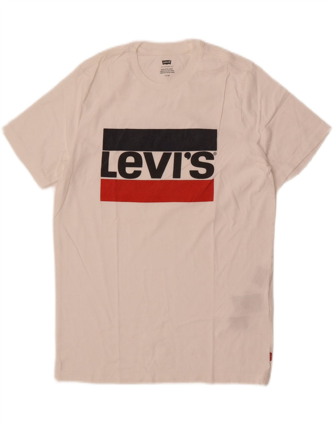 Levi's muška majica kratkih rukava s grafičkim motivima, mali bijeli pamuk