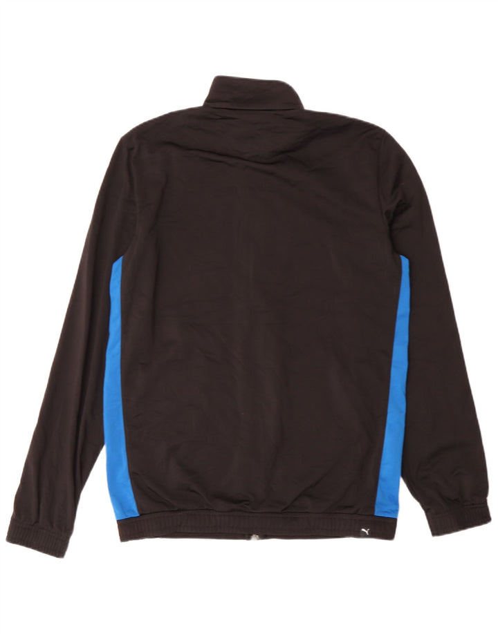 Gornja jakna trenirke Puma Boys Graphic 15-16 Years Black Colourblock