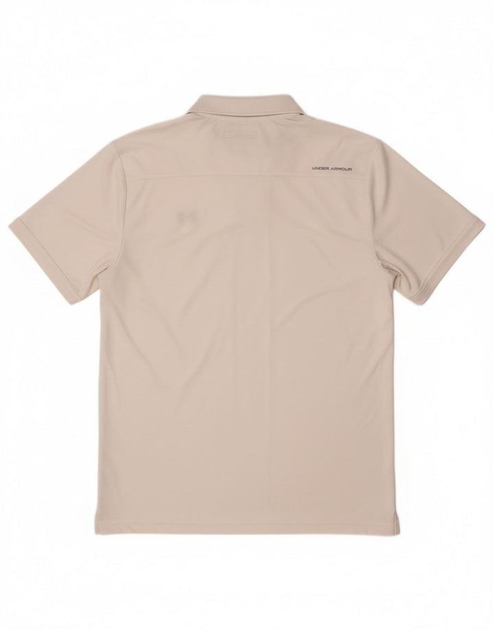 Under Armour muška polo majica Heat Gear Veliki bijeli poliester