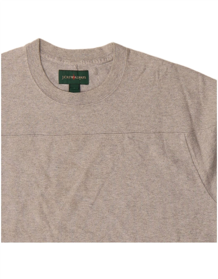 J. CREW Muška majica s kratkim rukavima Srednje sivi pamuk