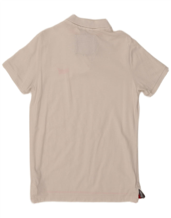 Superdry muška polo majica velika bijela pamučna