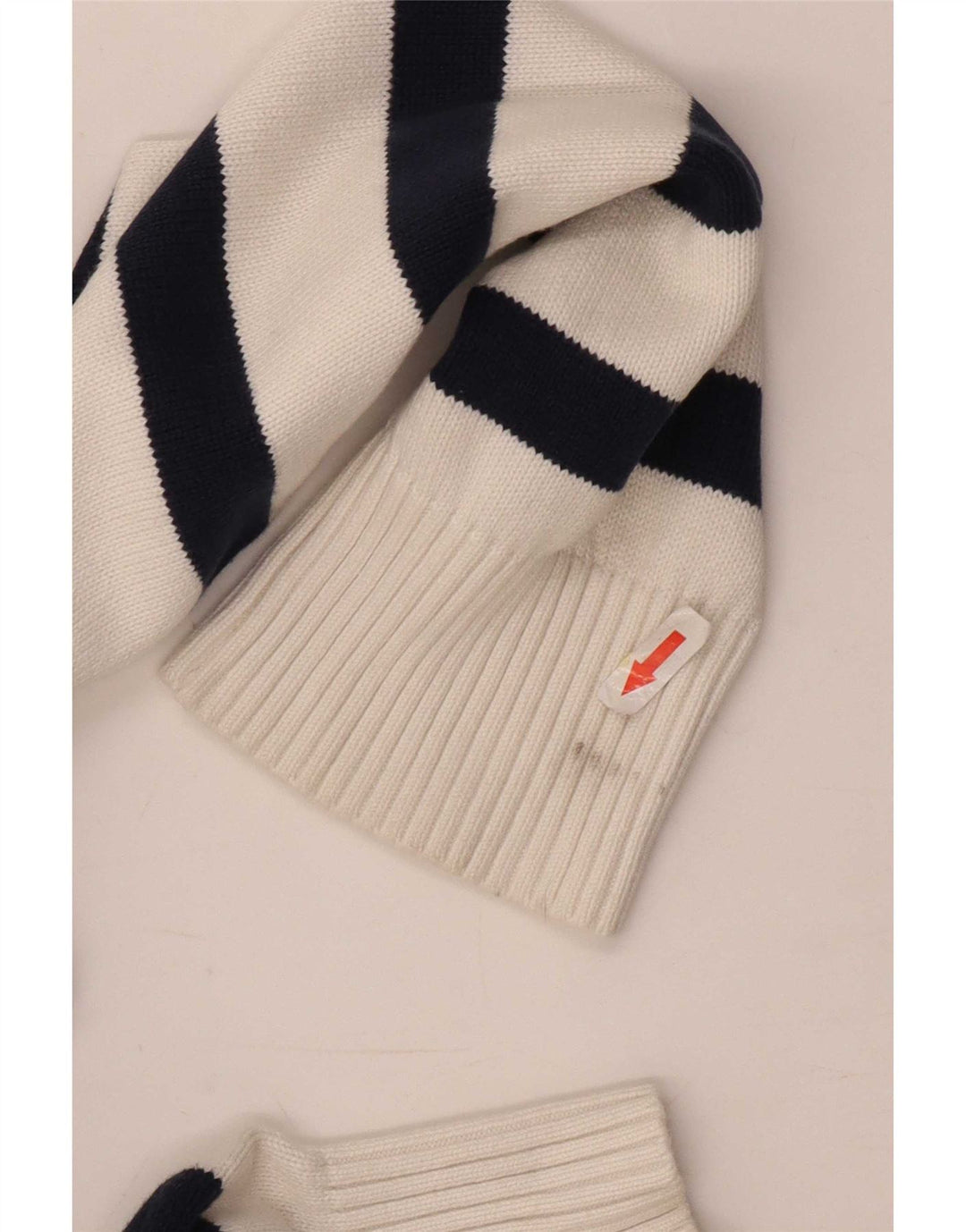 Tommy Hilfiger muški džemper s dugmadima i ovratnikom na velike bijele pruge