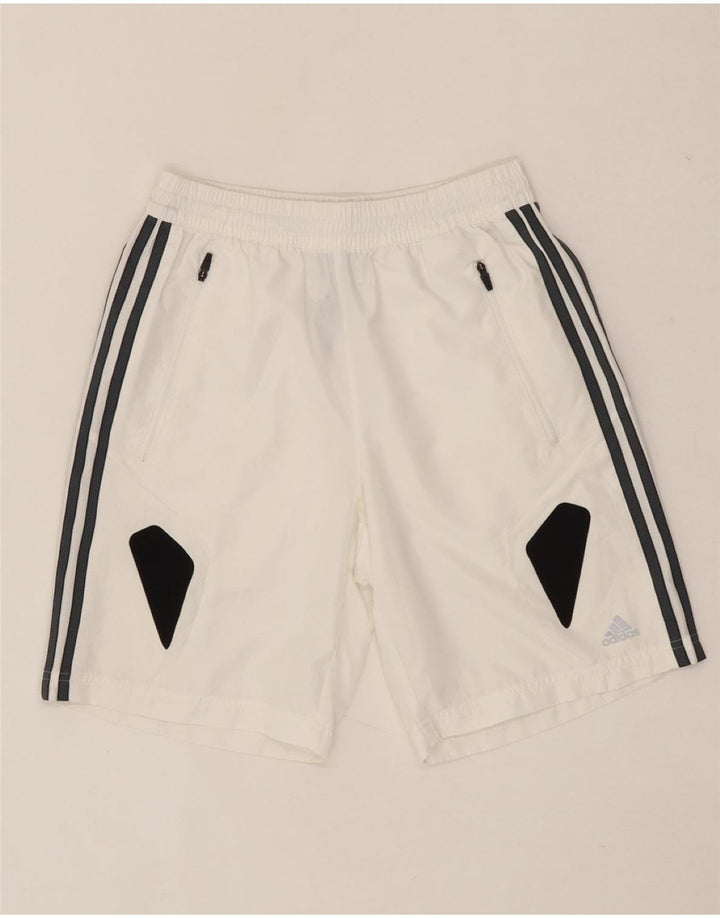 ADIDAS Mens Climacool Sport Shorts Small White Polyester Sports Vintage Adidas and Second-Hand Adidas from Messina Hembry 