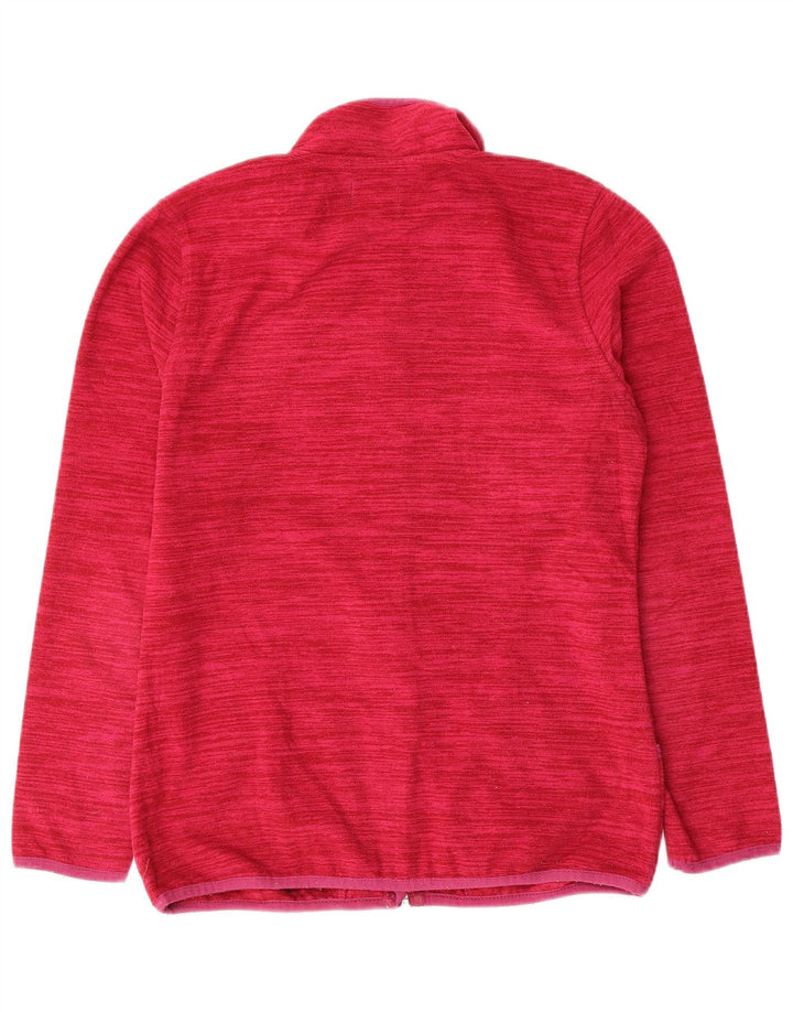 AVIREX ženska jakna od flisa UK 14 srednje ružičaste pruge od poliestera