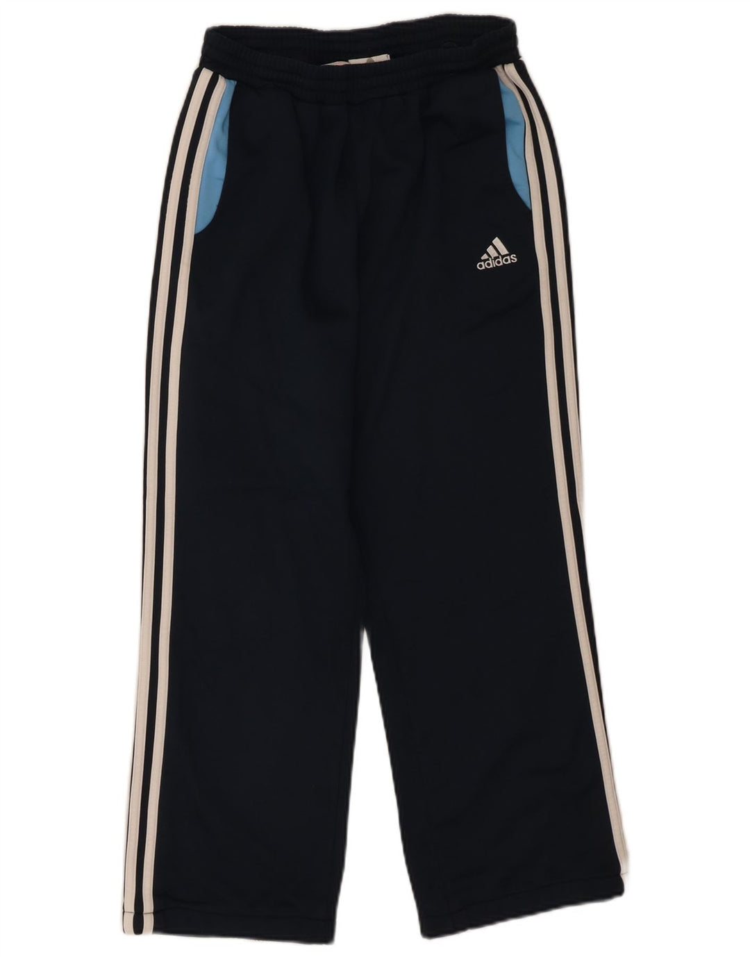 Adidas Hlače za trenirku za dječake 15-16 godina tamnoplave poliesterske