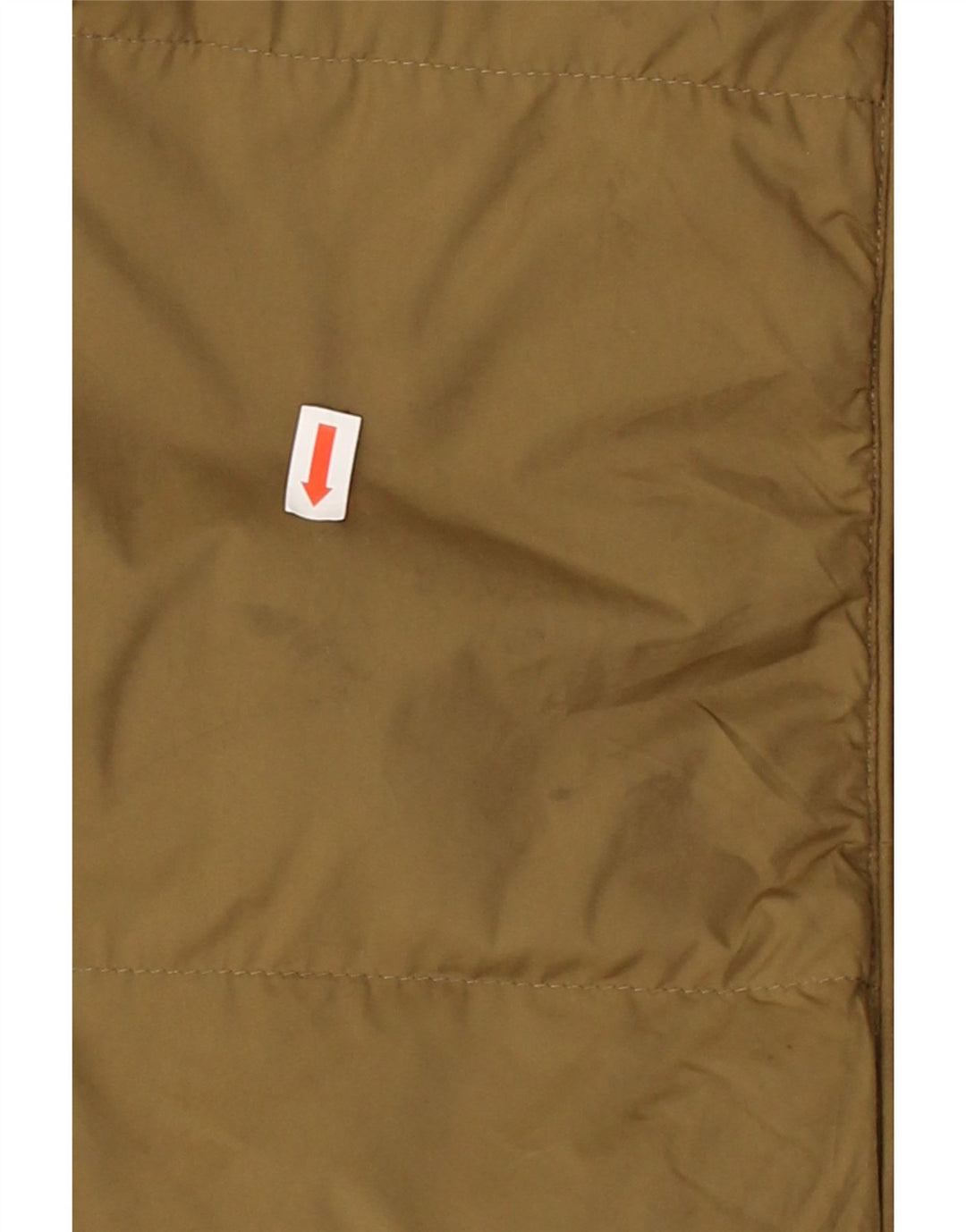 SUPERDRY Womens Hooded Padded Coat UK 10 Small Beige Polyester Vintage Superdry and Second-Hand Superdry from Messina Hembry 