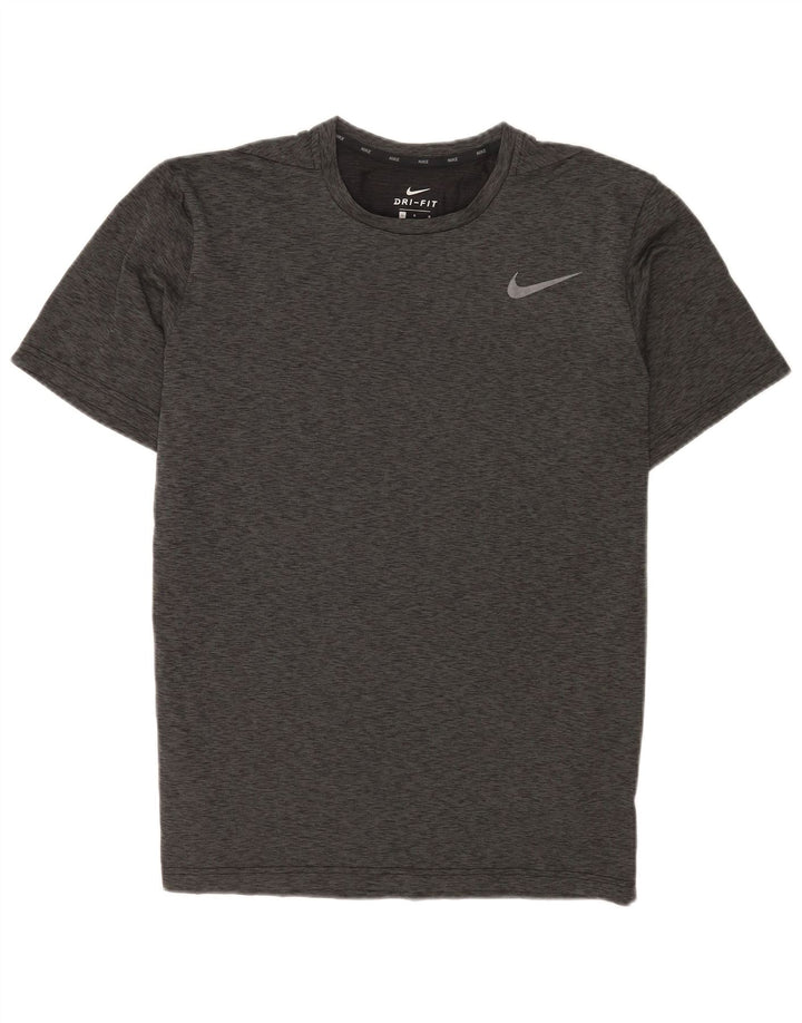 Nike Dri Fit majica kratkih rukava Veliki sivi flekasti poliester