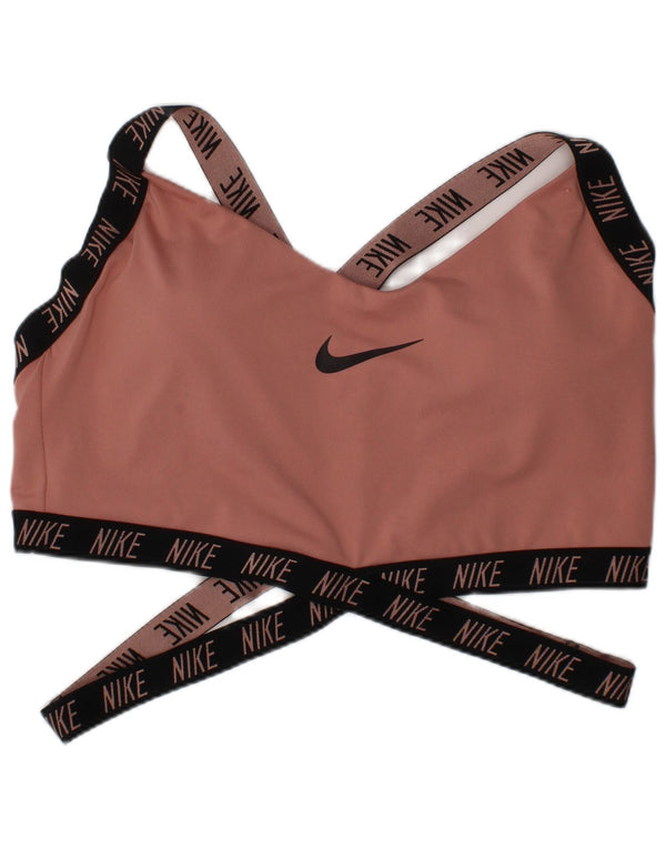 Nike ženski sportski grudnjak s grafičkim motivima XL, ružičasti sportski
