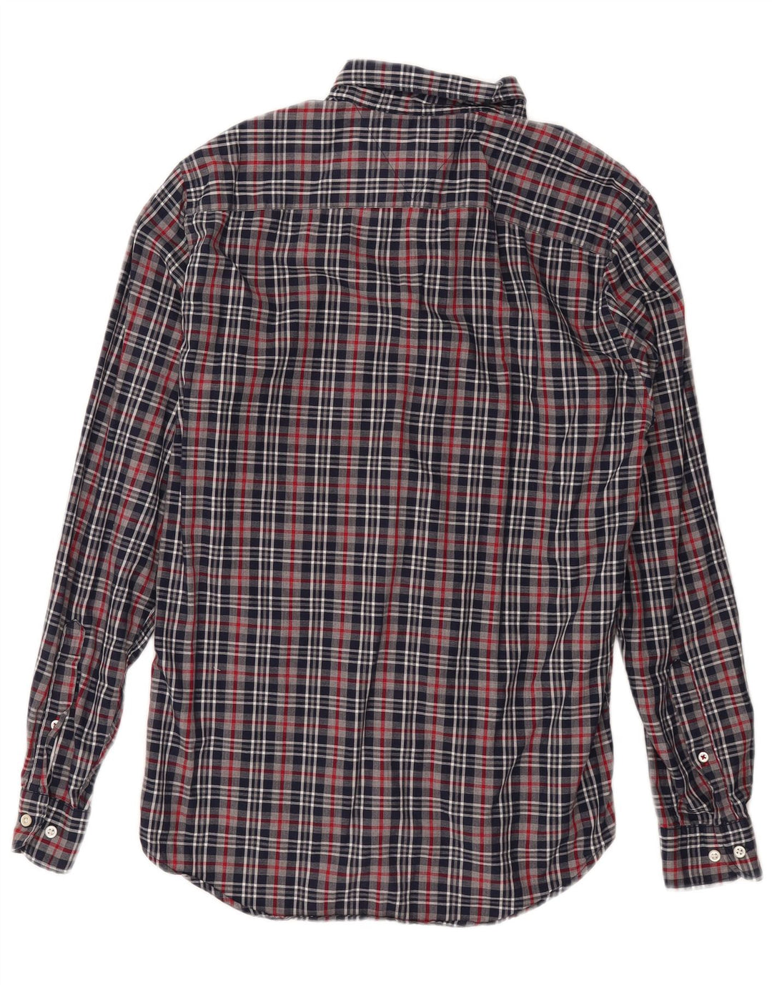 TOMMY HILFIGER Muška košulja Srednja tamnoplava karirana pamuk