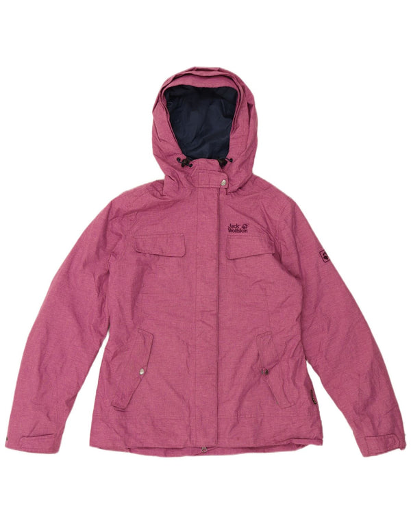 Jack Wolfskin ženska vjetrovka s kapuljačom UK 12/14 srednje ružičasta