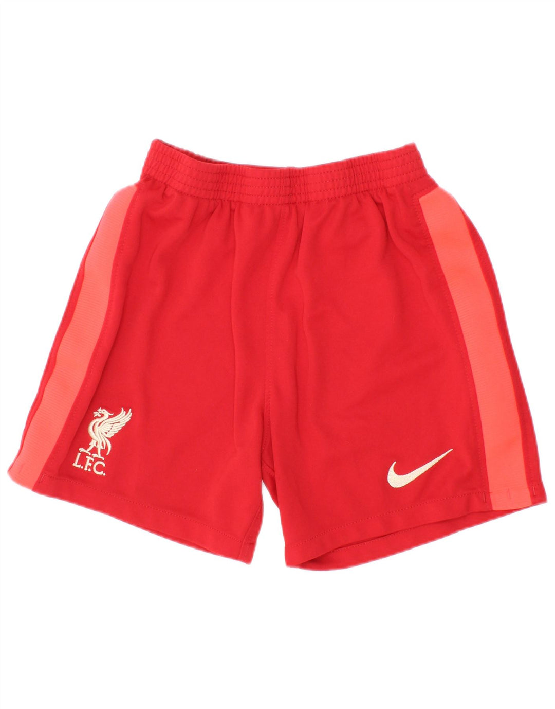 Nike Boys Liverpool Sport Shorts 5-6 Years Medium Red Colourblock Poliester