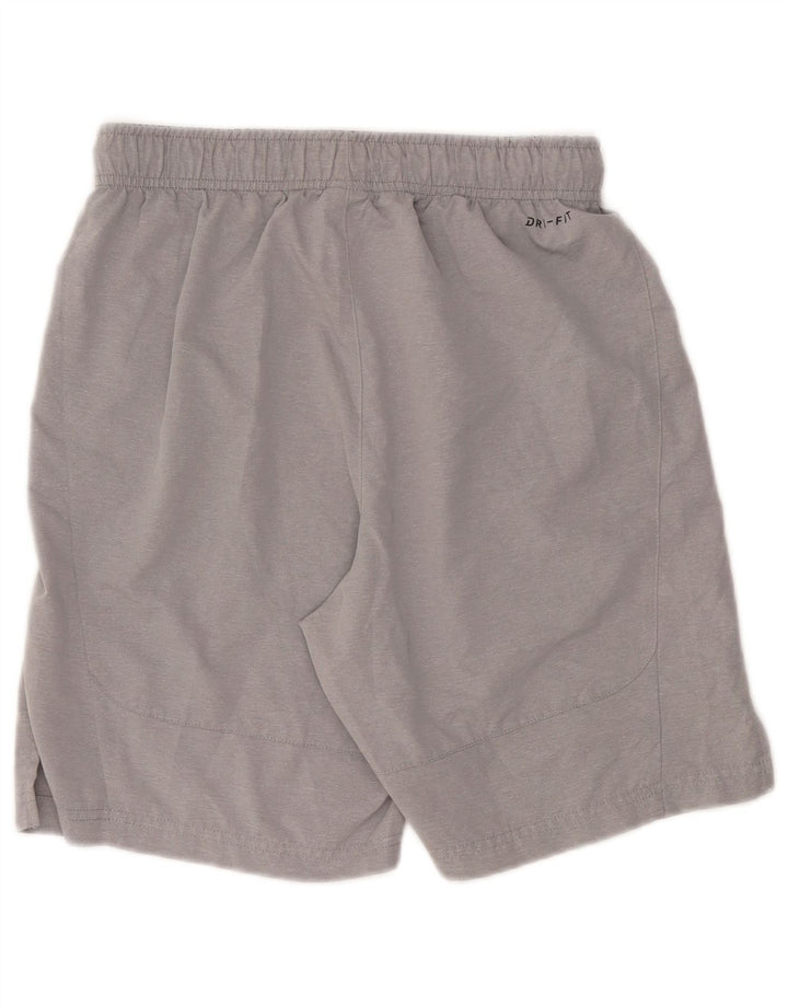 NIKE muške Dri Fit sportske kratke hlače male sive boje od poliestera