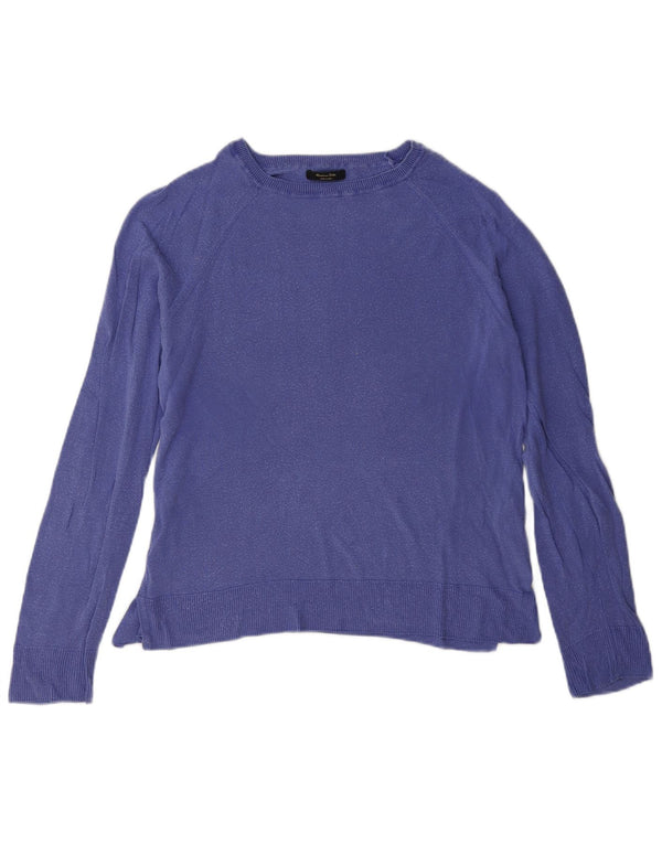 Massimo Dutti Ženska prevelika bluza Top UK 6 XS tamnoplavi liocel