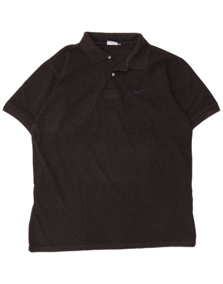 Reebok muška polo majica XL crni pamuk