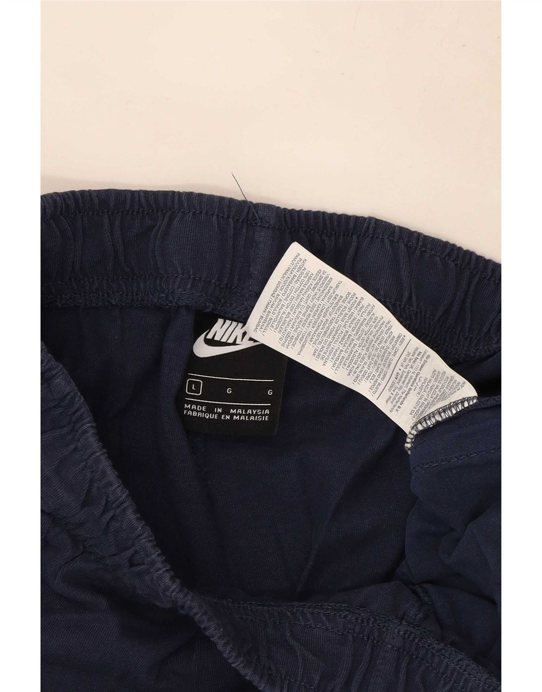 Nike Mens Sport Shorts Large Navy Blue Pamuk
