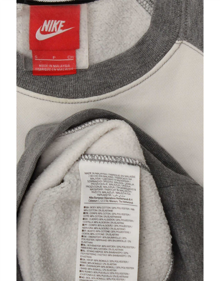 Nike muška majica s grafičkim motivima, mali sivi pamuk u blokovima boja