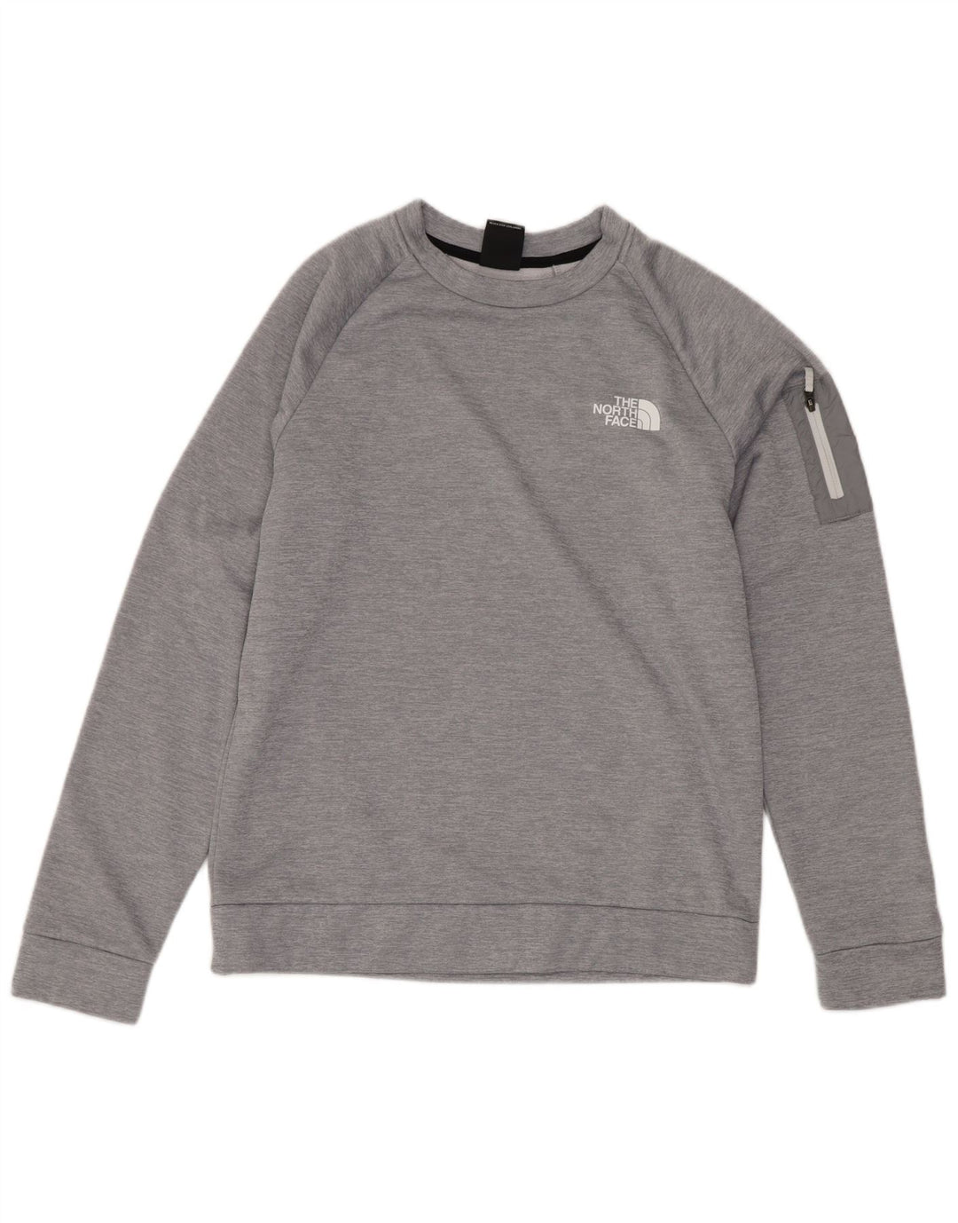 The North Face Boys majica s kratkim rukavima 14-15 godina XL sivi poliester