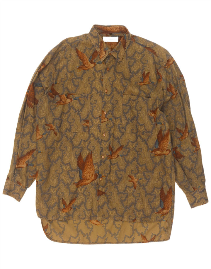 Millibar muška košulja Large Beige Paisley pamuk