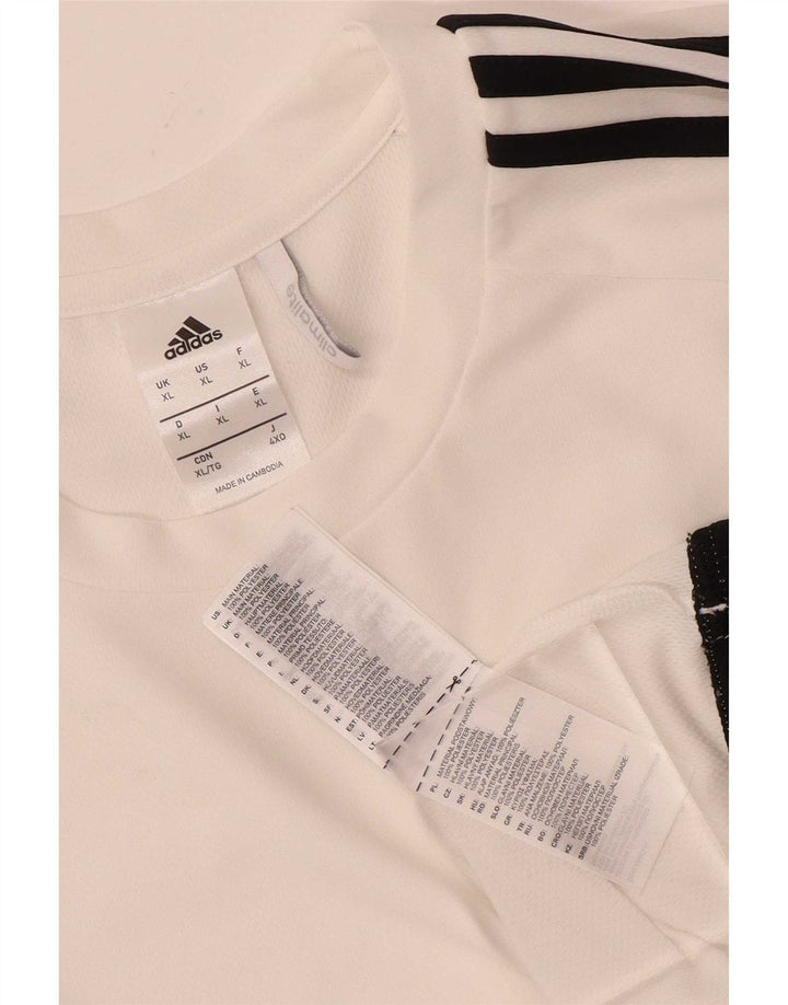 Adidas muška majica Climalite Top XL bijeli poliester u boji