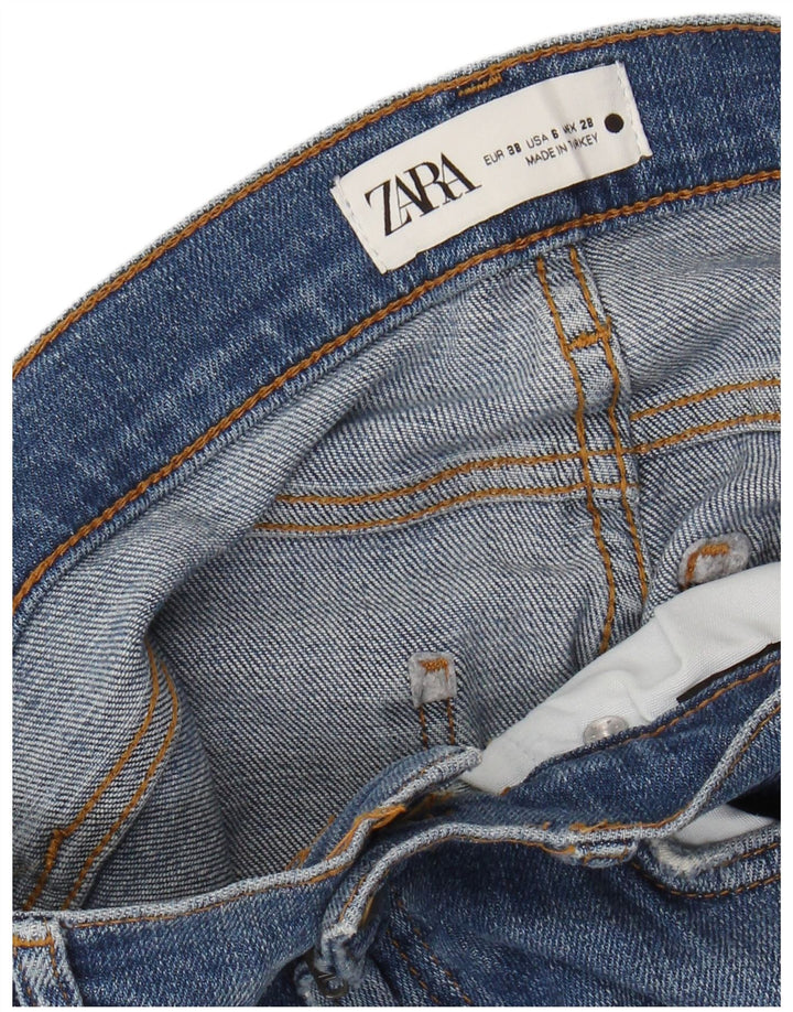 ZARA ženske ravne traperice EU 38 male W28 L27 plave