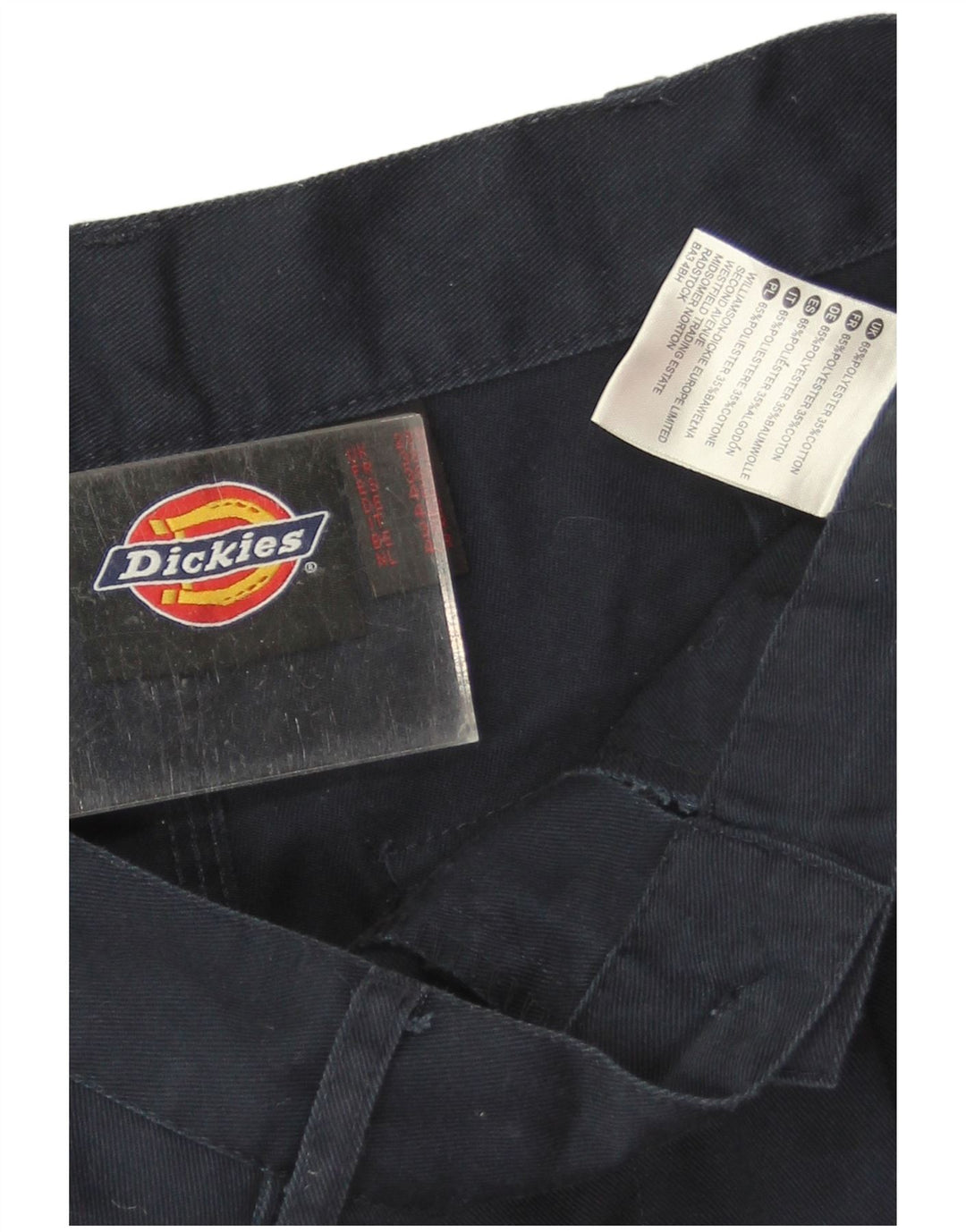 Dickies muške ravne kargo hlače W28 L31 tamnoplavi poliester