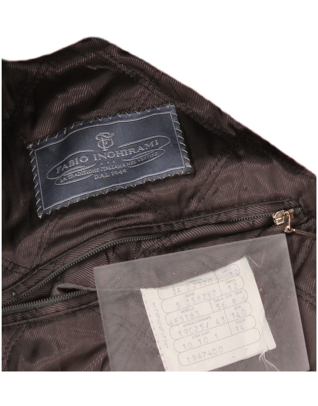 Fabio Inghirami ženski duffle kaput IT 46 4XL crni