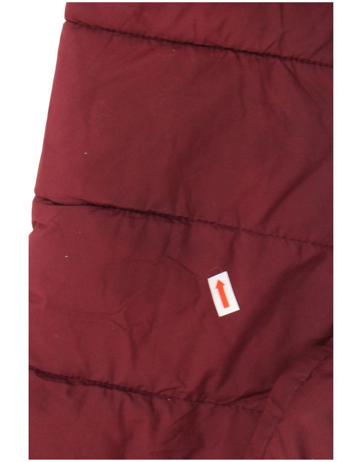 JACK & JONES Muška podstavljena jakna s kapuljačom UK 40 Large Burgundy Poliester