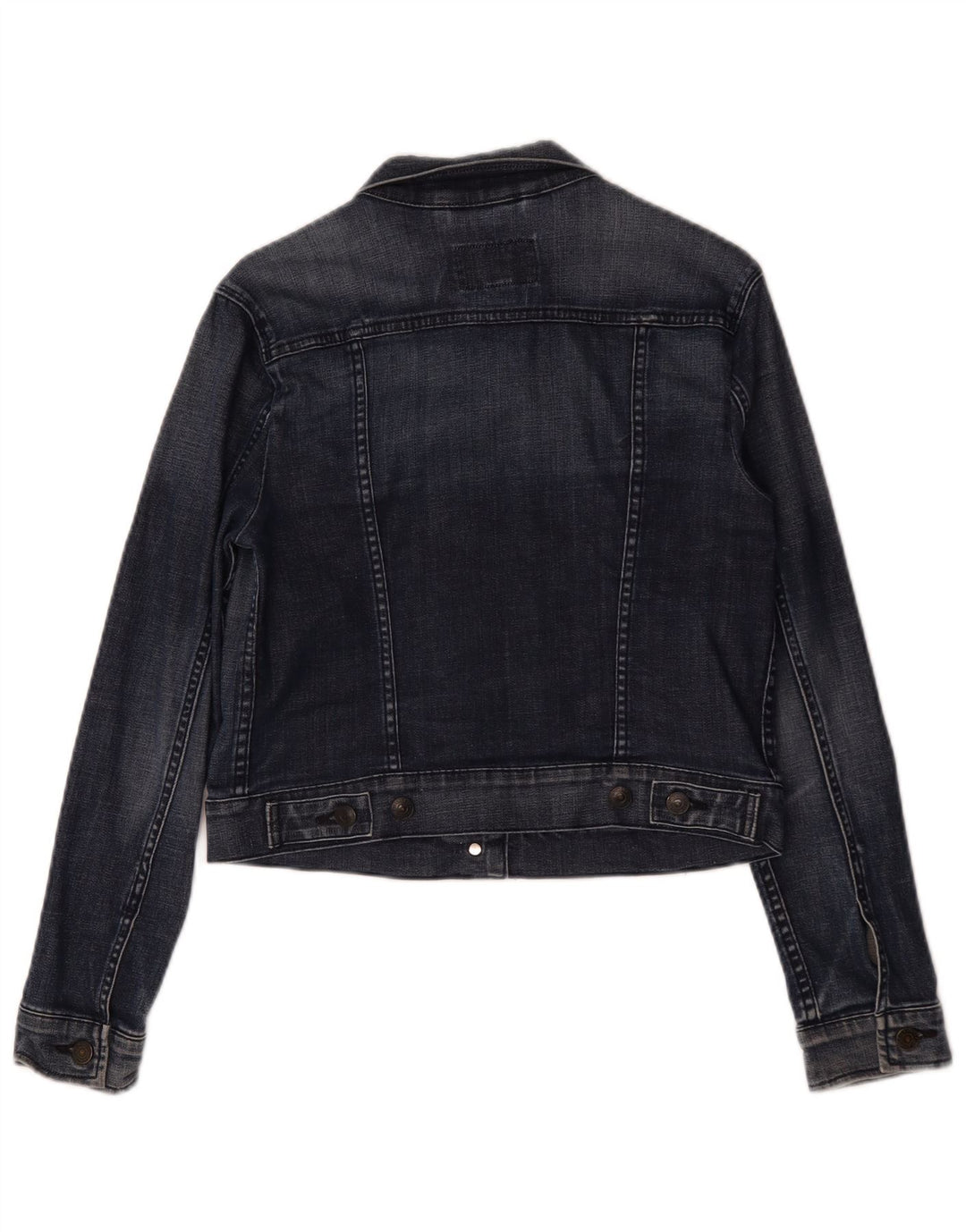 Levi's ženska jakna od kratkog trapera UK 12 srednje tamnoplavi pamuk