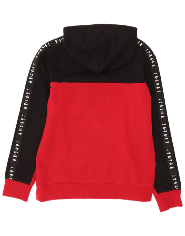 Jordan Boys Graphic Hoodie Džemper 13-14 godina XL crni pamuk u boji