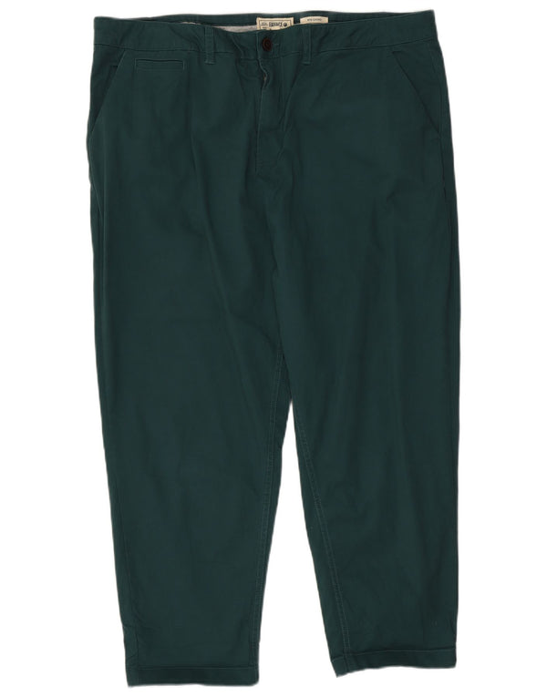 Fat Face ženske kratke chino hlače UK 18 XL W40 L25 zeleni pamuk