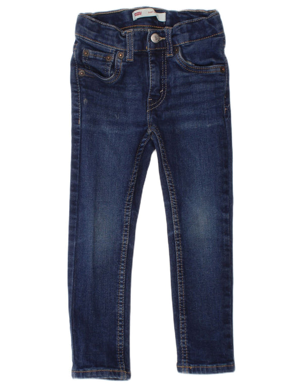 Levi's Boys 510 uske traperice 2-3 godine W20 L15 plavi pamuk