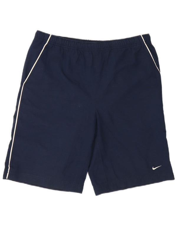 Nike Graphic Regular Sport Shorts srednje tamnoplave sportske poliesterske hlače