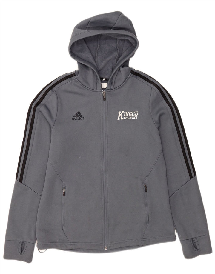 Adidas muška džemper s kapuljačom Climawarm srednje plavi poliester