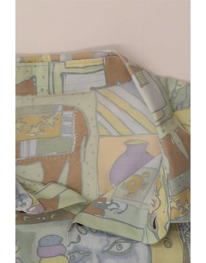 Vintage muška košulja Veliki raznobojni patchwork