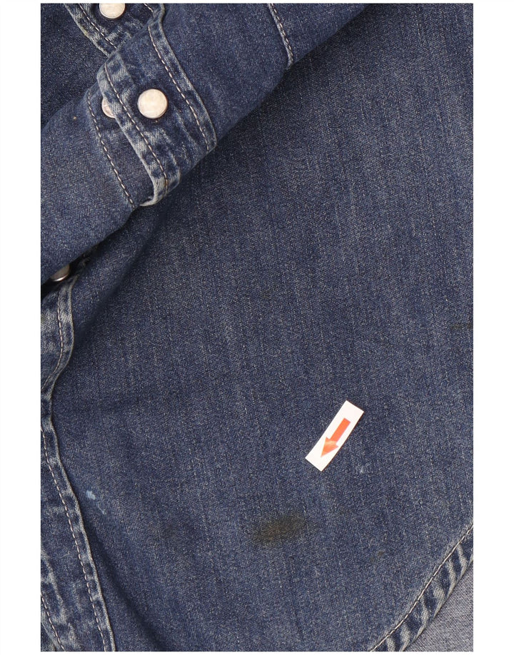 Levi's muška traper košulja Srednje plavi pamuk