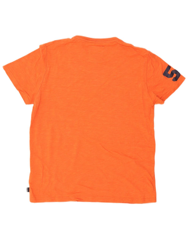 Superdry muška majica s grafičkim motivima, 2XL, narančasti pamuk