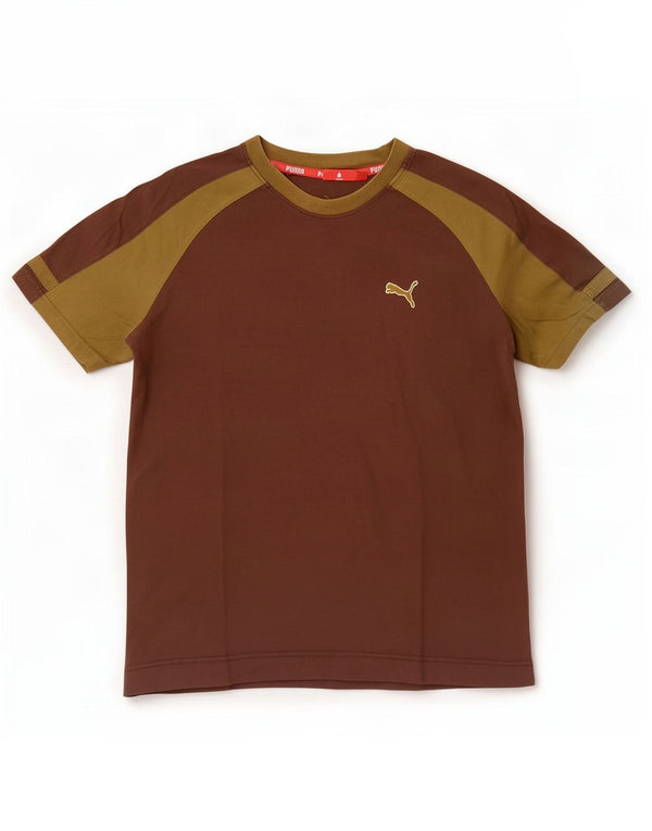 Puma muška majica srednje smeđe boje